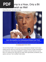 Donald Trump is a Hoax