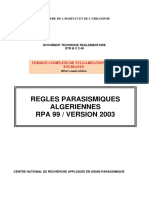 Regles Parasismiques Algeriennes RPA99.pdf