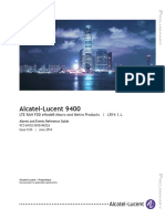 4.1.L LTE RAN FDD ENodeB Macro and Metro Products Alarms and Events Reference Guide Prelimnary Issue 0.04 June 2014
