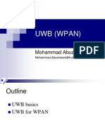 UWB Basics and Applications for WPAN