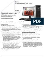 HP Z600 Workstation Memory Configuration and Optimization