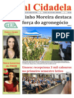 Pinho Moreira Destaca Força Do Agronegócio: Jornal Cidadela