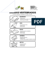 Seres Vivos Vertebrados e Invertebrados