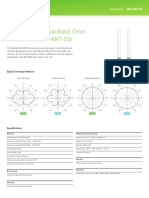 Meraki Datasheet Antenna Omni 4 7dbi