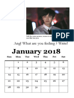 January 2018: Ang! What Are You Feeling ? Write!
