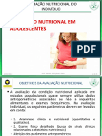 Aula 17 e 18 - Avaliação Nutricional de Adolescentes.pdf