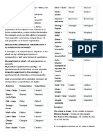 Reglas para Formar El Comparativo Y El Superlativo en Inglés