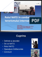 Rolul Nato C3aen Combaterea Terorismului Internac5a3ional