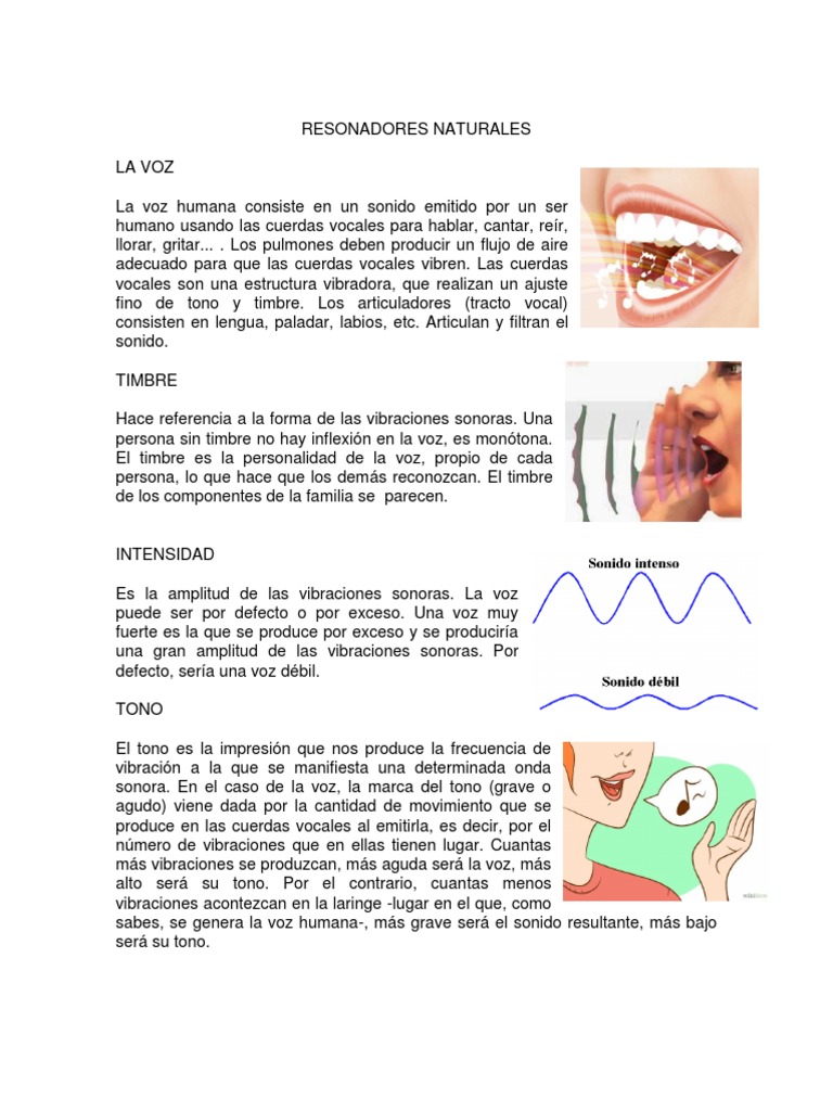 La Ciencia de la Voz Humana | PDF | Voz humana | Producción de sonido