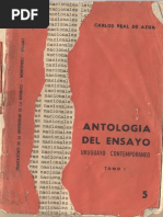 Real - Antologia Del Ensayo Uruguayo Tomo 1
