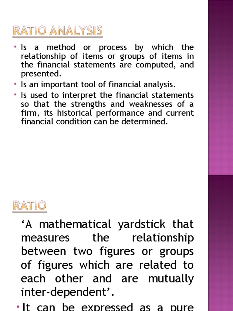 Financial Ratios for Business Analysis | PDF | Equity (Finance) | Dividend