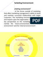 What Is The Marketing Environment?