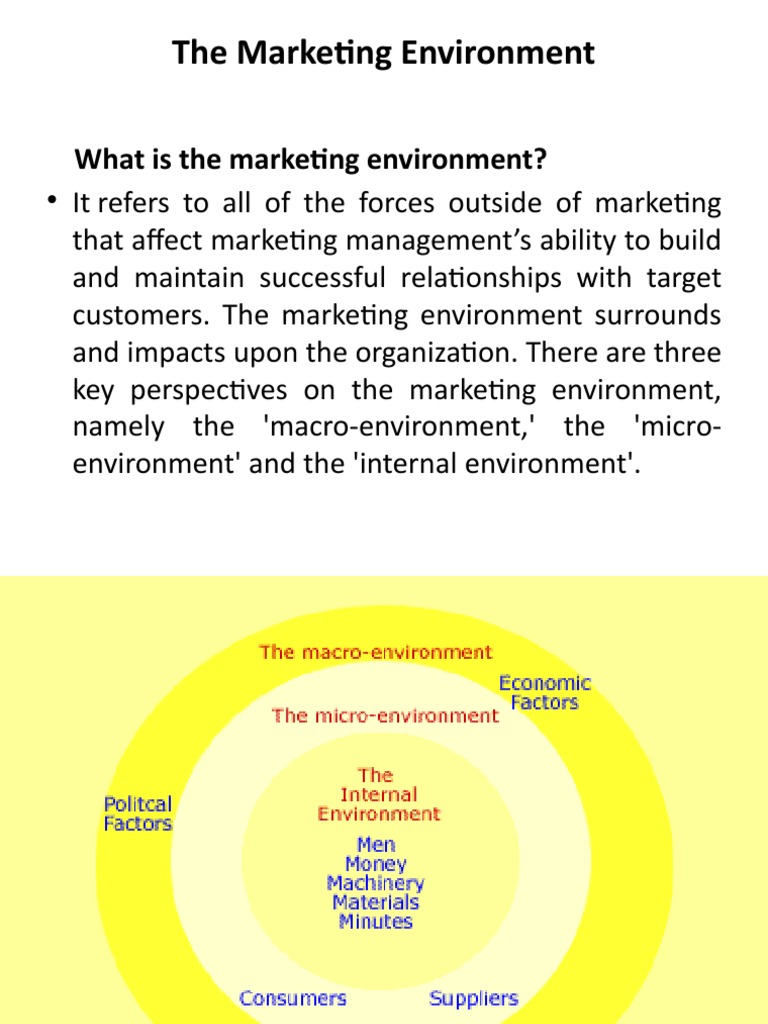 What Is The Marketing Environment? | PDF | Marketing | Car