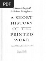 Bringhurst & Chappell A Short History of The Printed Word