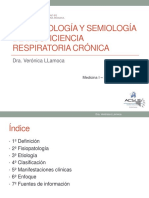 Clase de Insuf. Respiratoria Cronica