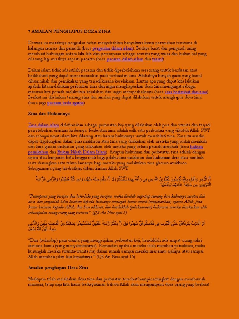 Pergaulan Dalam Islam Pacaran Dalam Islam Taaruf 7 Amalan Penghapus Doza Zina