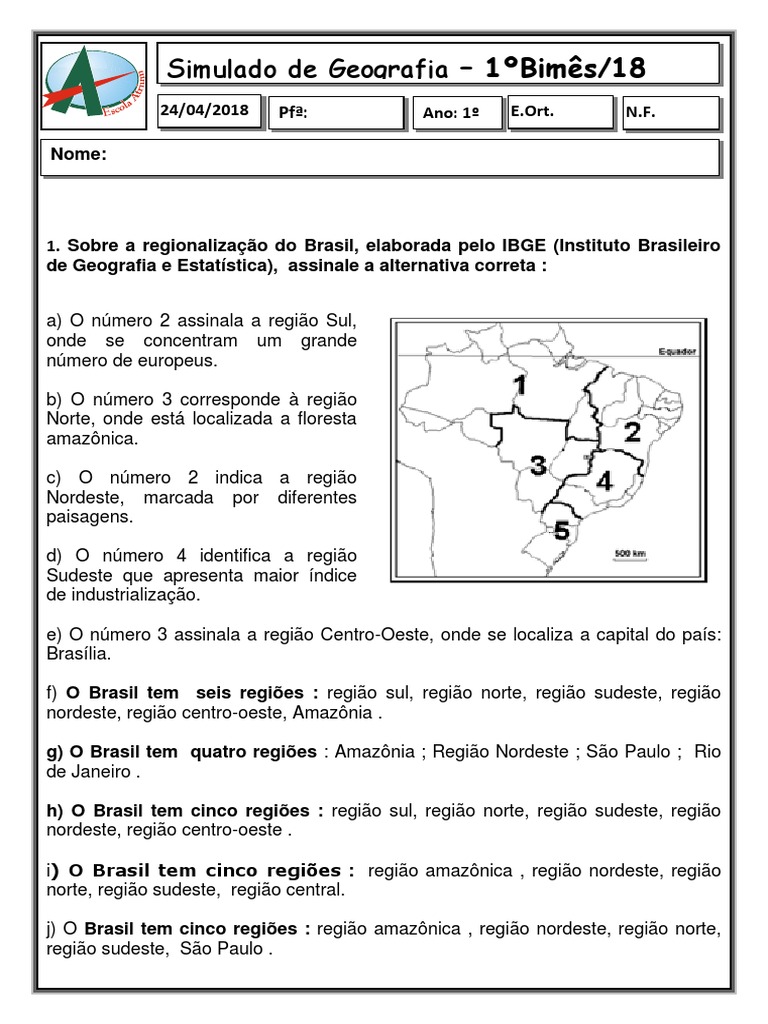 SIMULADO DE GEOGRAFIA 5 ANO.docx