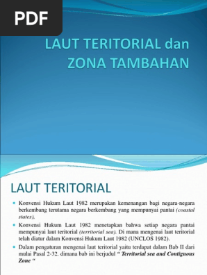 Laut Teritorial Dan Zona Tambahan Pdf