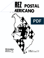 Ajedrez Postal Americano - #54 - 1978 (JLMB)