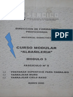 Curso Modular (Albañileria) - Modulo 3 - Sencico
