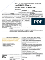 Planeacion Argumentada-Sec129 4o Bimestre Comple Ciencias III Quimica 2017-2018