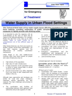GWC Urban Floods Water Supply Briefing