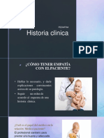 Historia Clinica: Pediatria