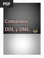 Comandos DDL en SQL: Creación y Modificación | PDF | SQL | Bases de datos