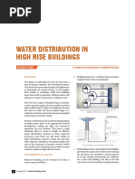 Water Supply Systems in High-Rise Buildings | PDF | Sanitary Sewer | Valve