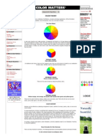 Color phychology thesis