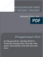 Penggolongan Obat Menurut Undang Undang (1)