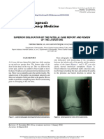 Visual Diagnosis in Emergency Medicine: Superior Dislocation of The Patella: Case Report and Review of The Literature