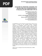 Análise Da Postura Exigida No Trabalho Em Marmorarias