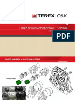 Terex Rh200 Maintenance Training: Hydraulic Cooling System