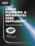 2012 Green Plumbing Mechanical Code 