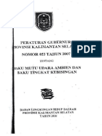 PerGub Kalimantan Selatan No 053 Tahun 2007