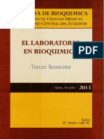 El Laboratorio de Bioquimica - Tercer Semestre