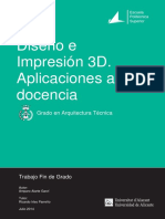 Diseno e Impresion 3D Aplicaciones A La Docencia ALARTE GARVI AMPARO PDF