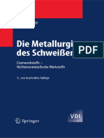 (Günter Schulze) Die Metallurgie Des Schweißens