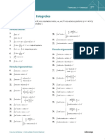 Formulario Cálculo Integral 