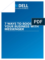 7 Ways To Boost Your Business With Facebook Messenger