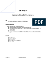 Sequences PDF