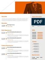 (Basic Resume) Creative Resume With One-Page 11