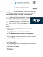 Evaluación Quinto Ciencias Sistemas