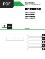 Suzuki DR-Z125 Parts Catalogue 6th Ed. | PDF | Internal Combustion