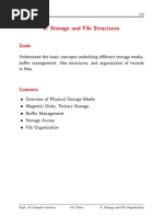 Storage and File Structures: Goals