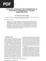 Download Modeling Techniques for Determination of Mechanical Properities of Polymer Nano Composites PK Vakalava GM Odegard by Anna Matveeva SN37937954 doc pdf