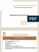 1.3 Contexto Escolar y Diagnóstico de Grupo