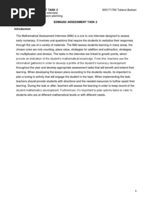 lesson plan - mathematics s00171763