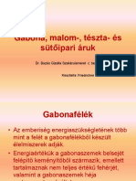 Gabona, Malom, Tészta, Sütőipari Termékek PDF